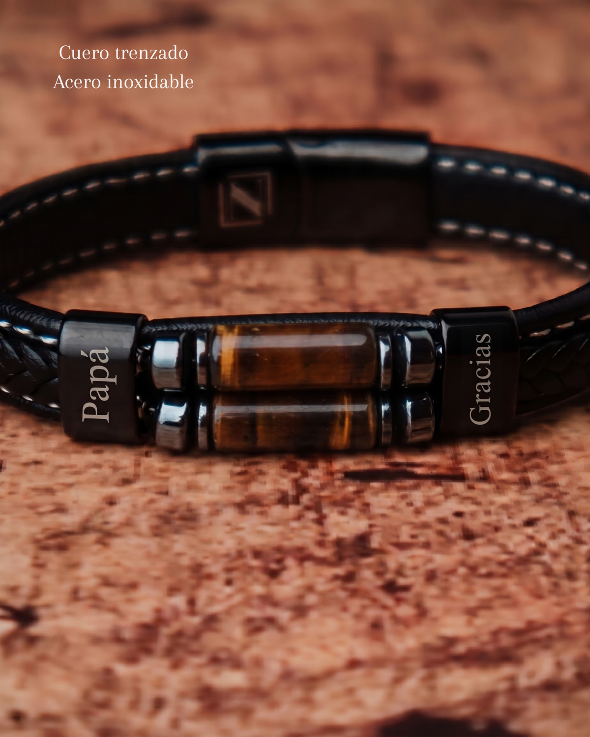 PULSERAS CUERO HOMBRE (PHA)