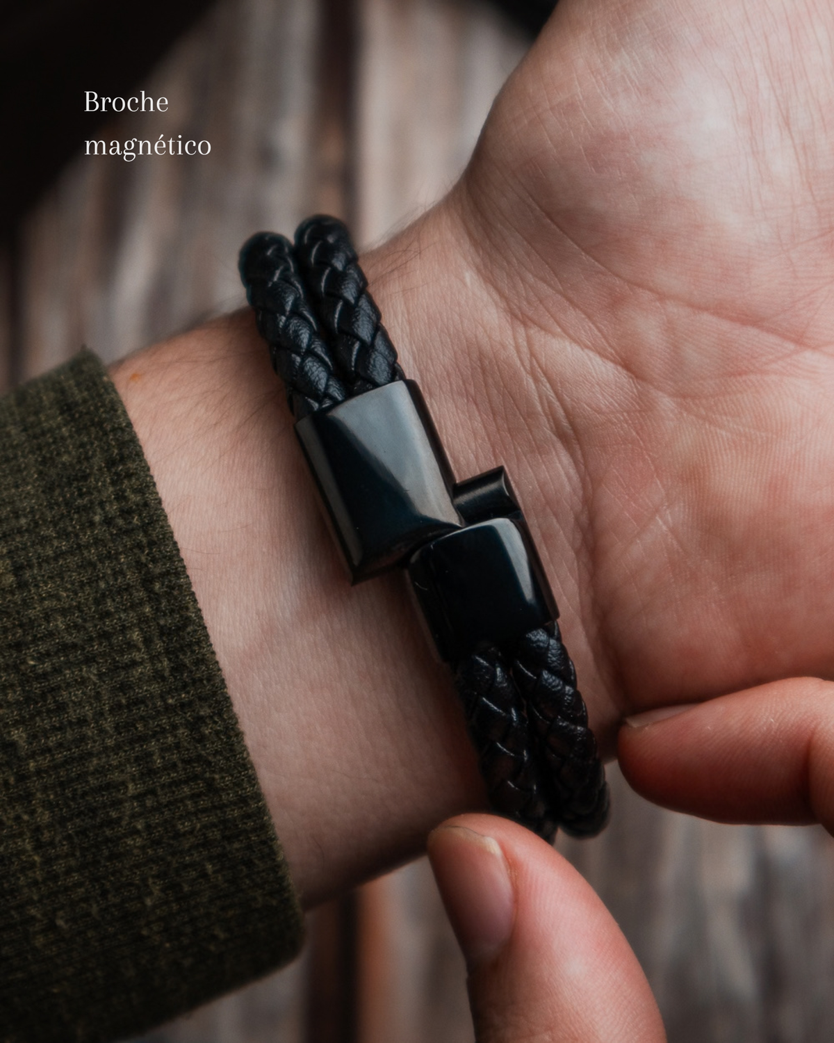 PULSERAS CUERO HOMBRE (PHA)