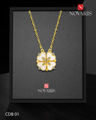COLLAR MUJER IMANTADO CORAZONES (CDB)