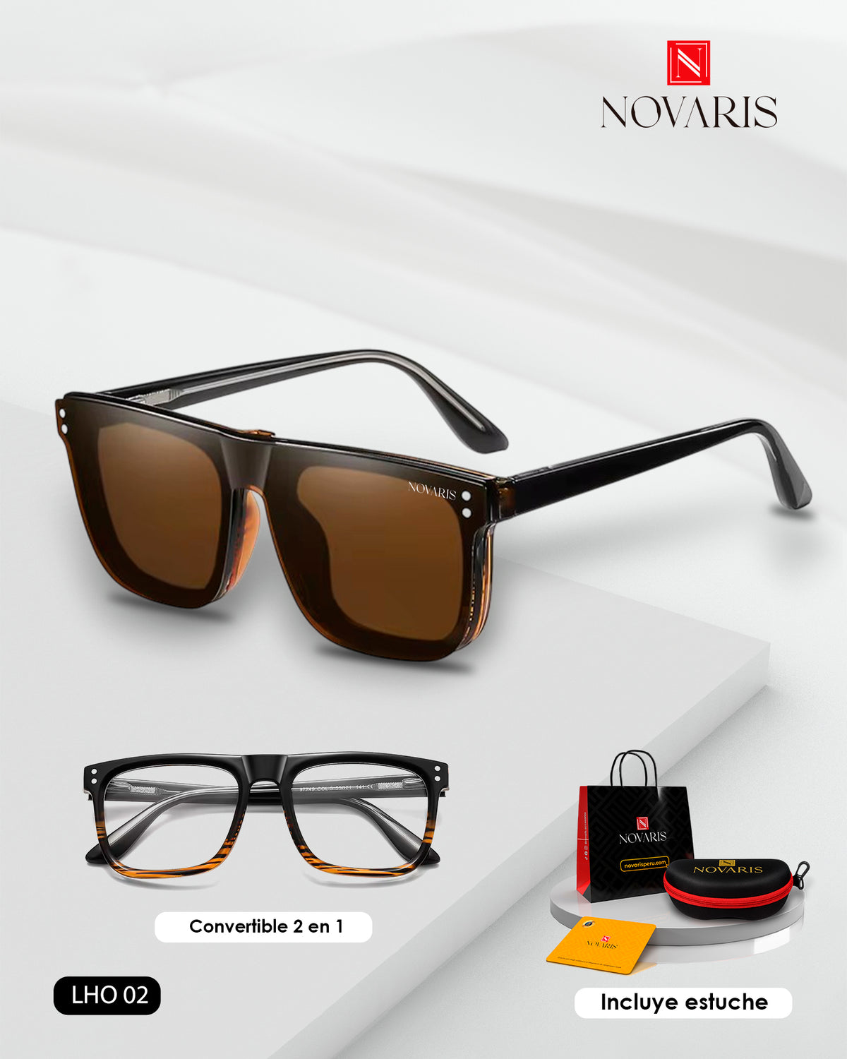 LENTES HOMBRE CONVERTIBLES BRAVE (LHO)