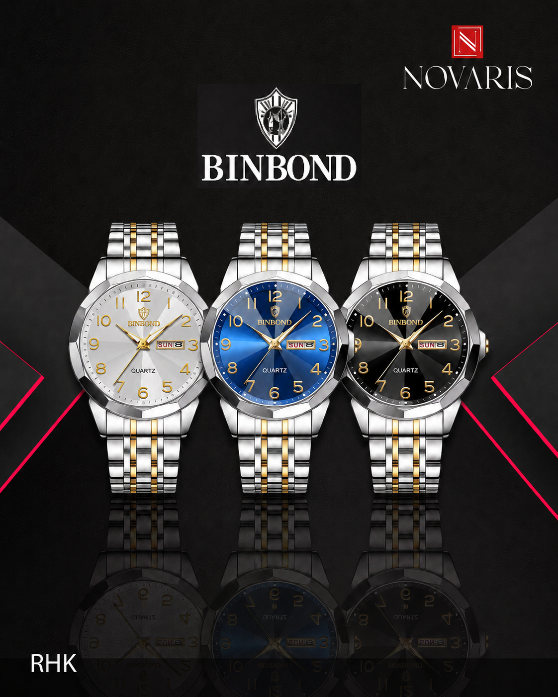 RELOJ HOMBRE CLASICO BINBOND (RHK)