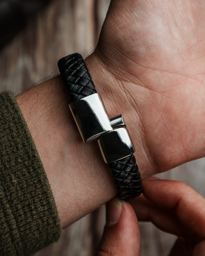 PULSERAS CUERO HOMBRE (PHA)