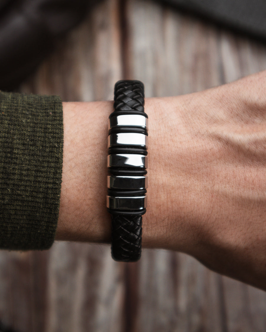 PULSERAS CUERO HOMBRE (PHA)