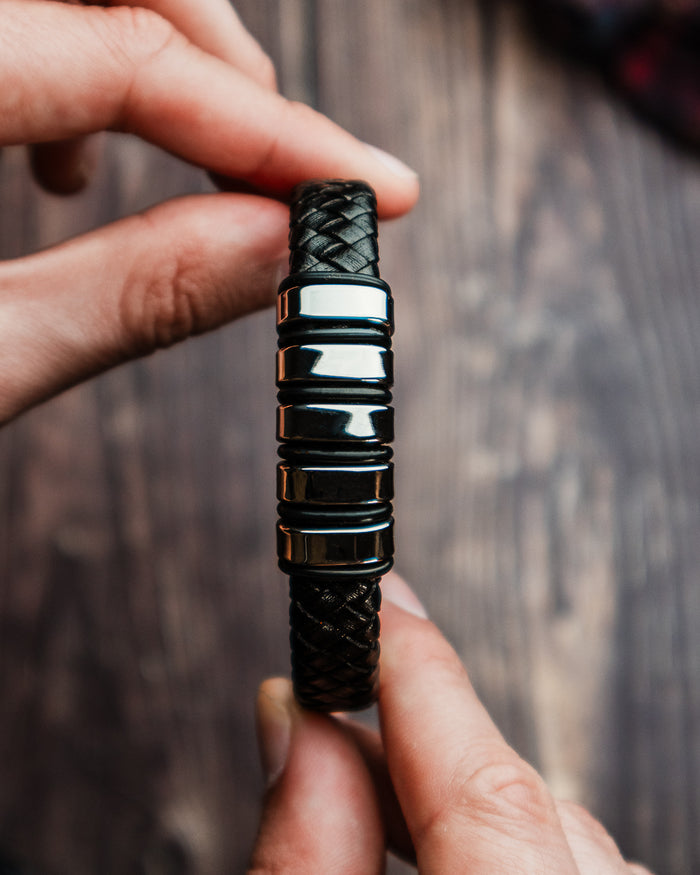 PULSERAS CUERO HOMBRE (PHA)