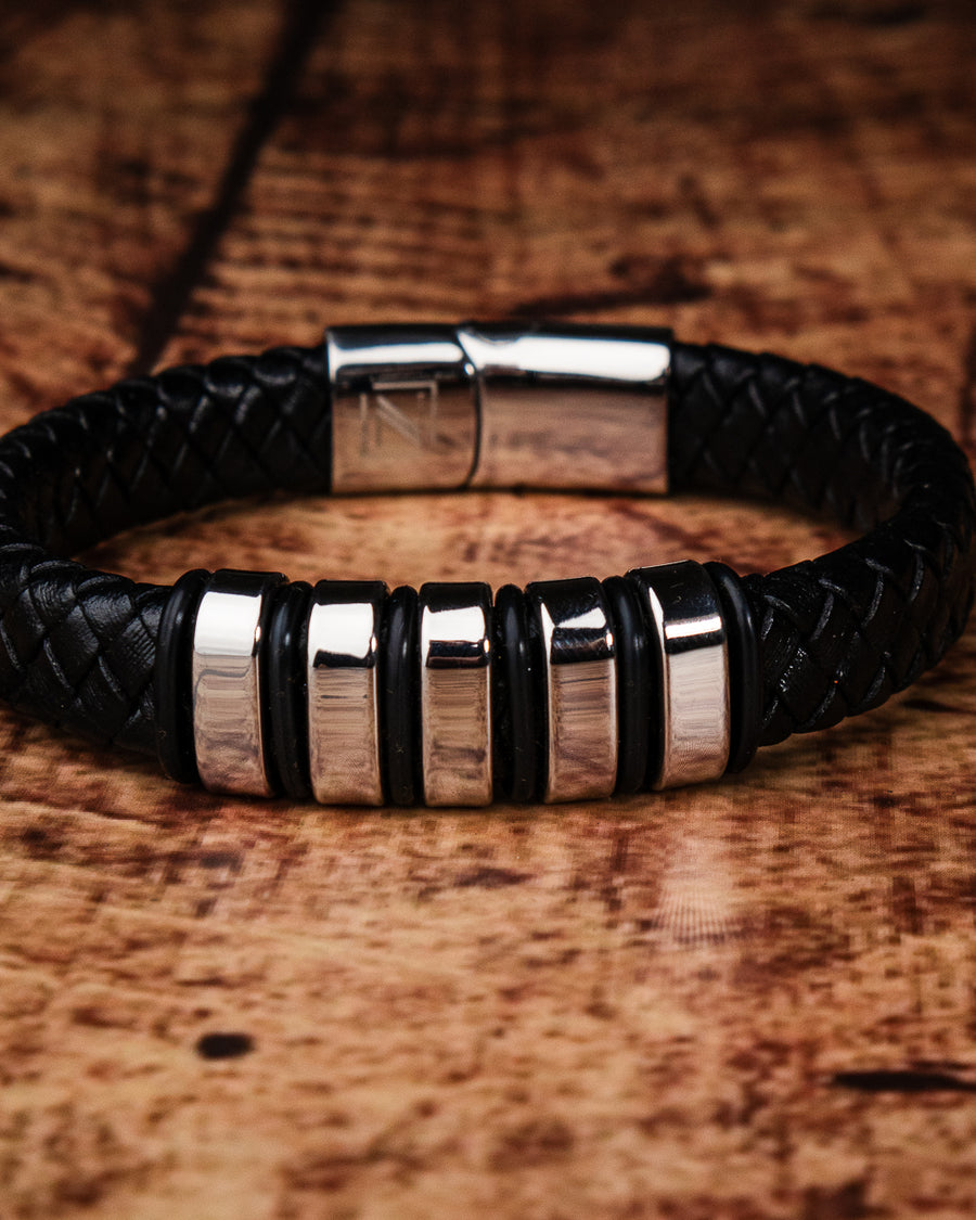 PULSERAS CUERO HOMBRE (PHA)
