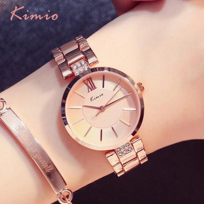 RELOJ DAMA ORO ROSA KIMIO - NOVARIS