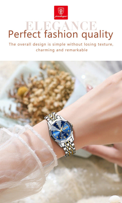 RELOJ DAMA SILVER/AZUL PODEGAR - NOVARIS