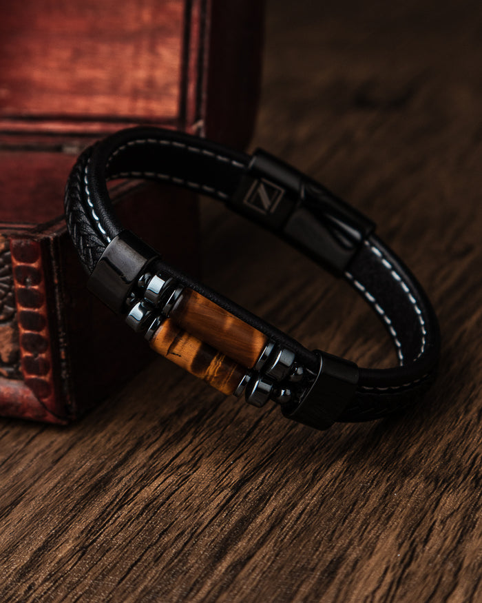 PULSERAS CUERO HOMBRE (PHA)