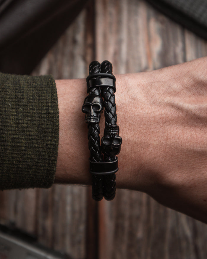 PULSERAS CUERO HOMBRE (PHA)