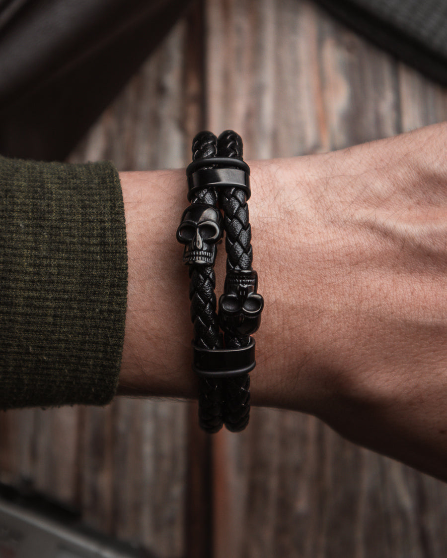 PULSERAS CUERO HOMBRE (PHA)