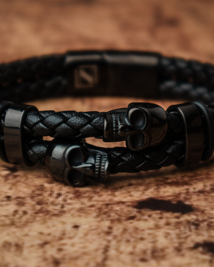PULSERAS CUERO HOMBRE (PHA)