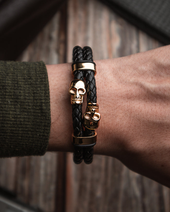 PULSERAS CUERO HOMBRE (PHA)