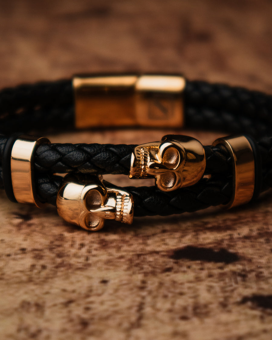 PULSERAS CUERO HOMBRE (PHA)