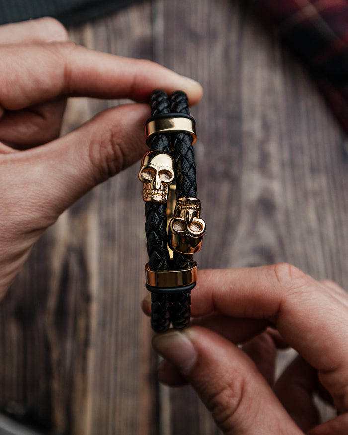 PULSERAS CUERO HOMBRE (PHA)