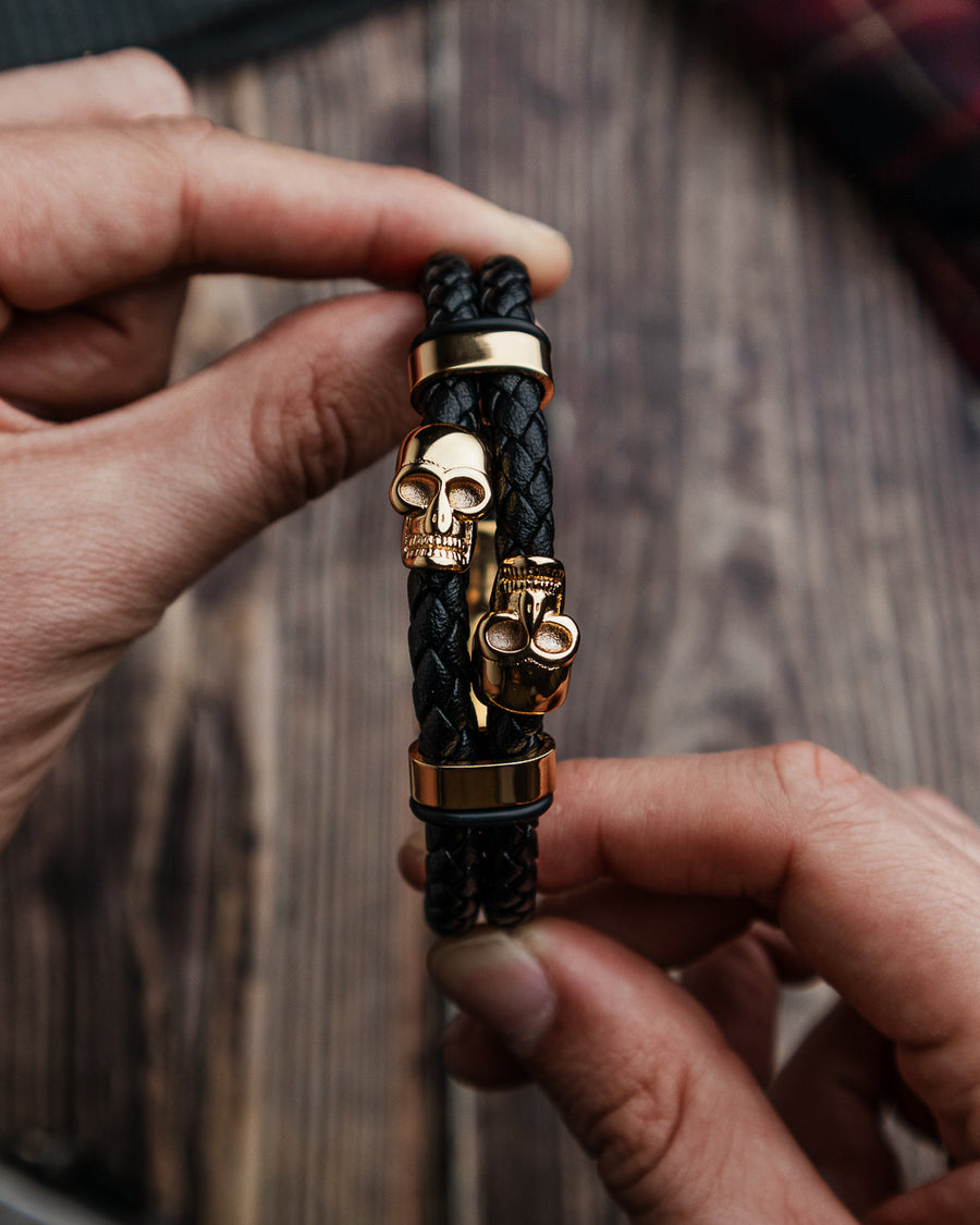 PULSERAS CUERO HOMBRE (PHA)