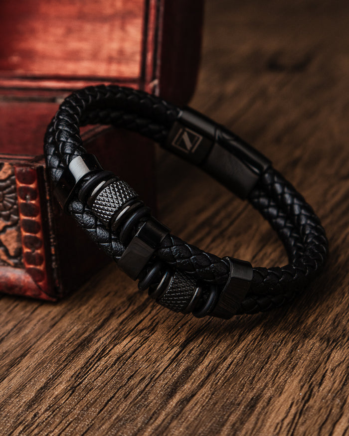 PULSERAS CUERO HOMBRE (PHA)