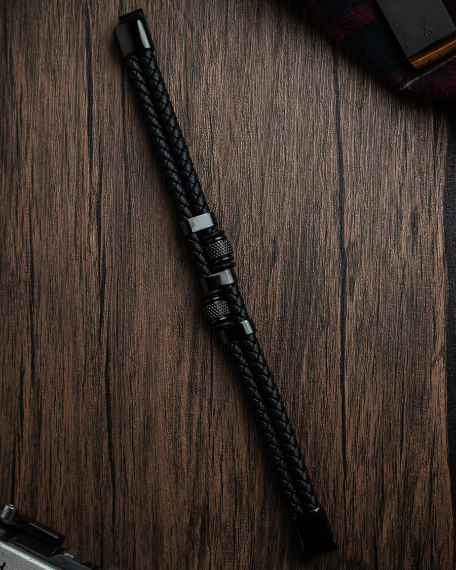 PULSERAS CUERO HOMBRE (PHA)