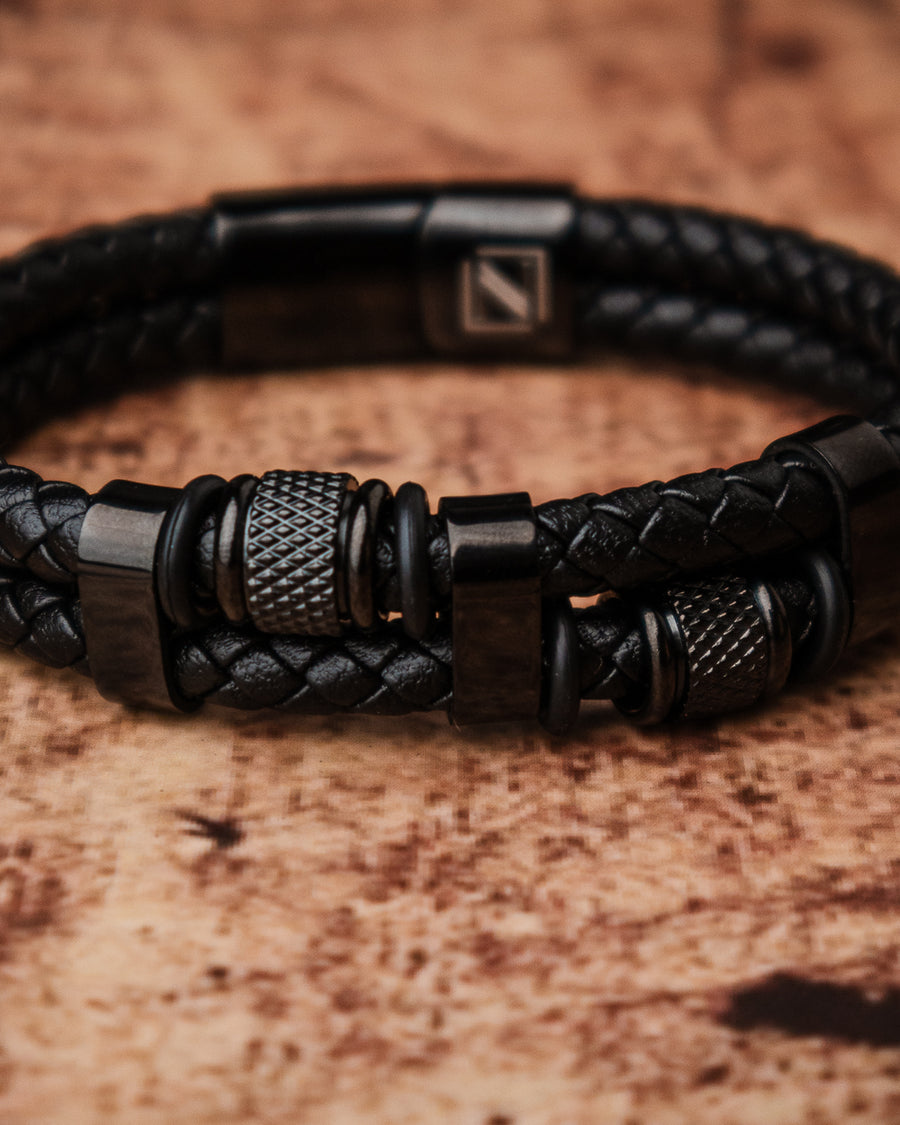 PULSERAS CUERO HOMBRE (PHA)