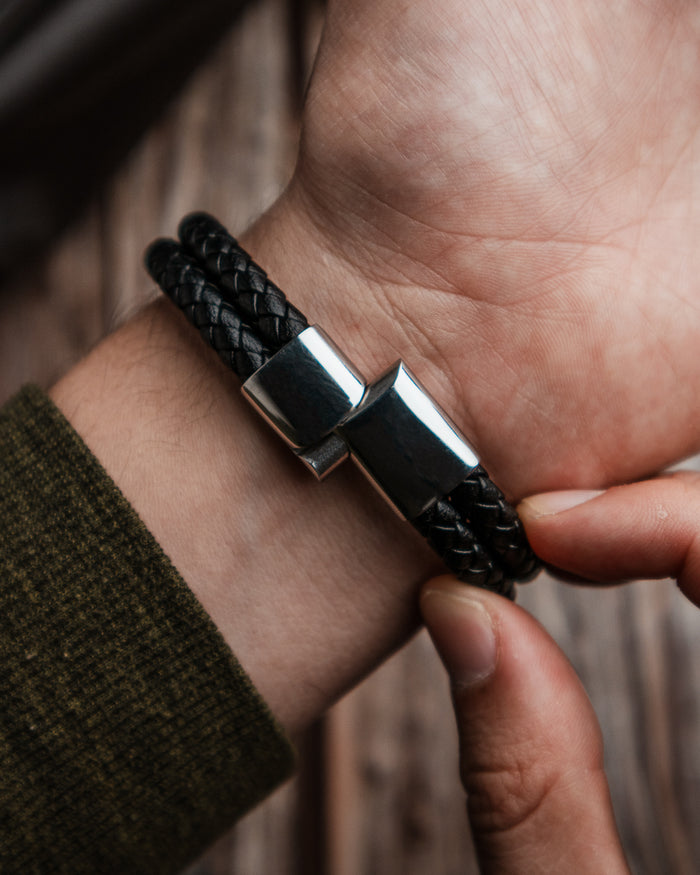 PULSERAS CUERO HOMBRE (PHA)