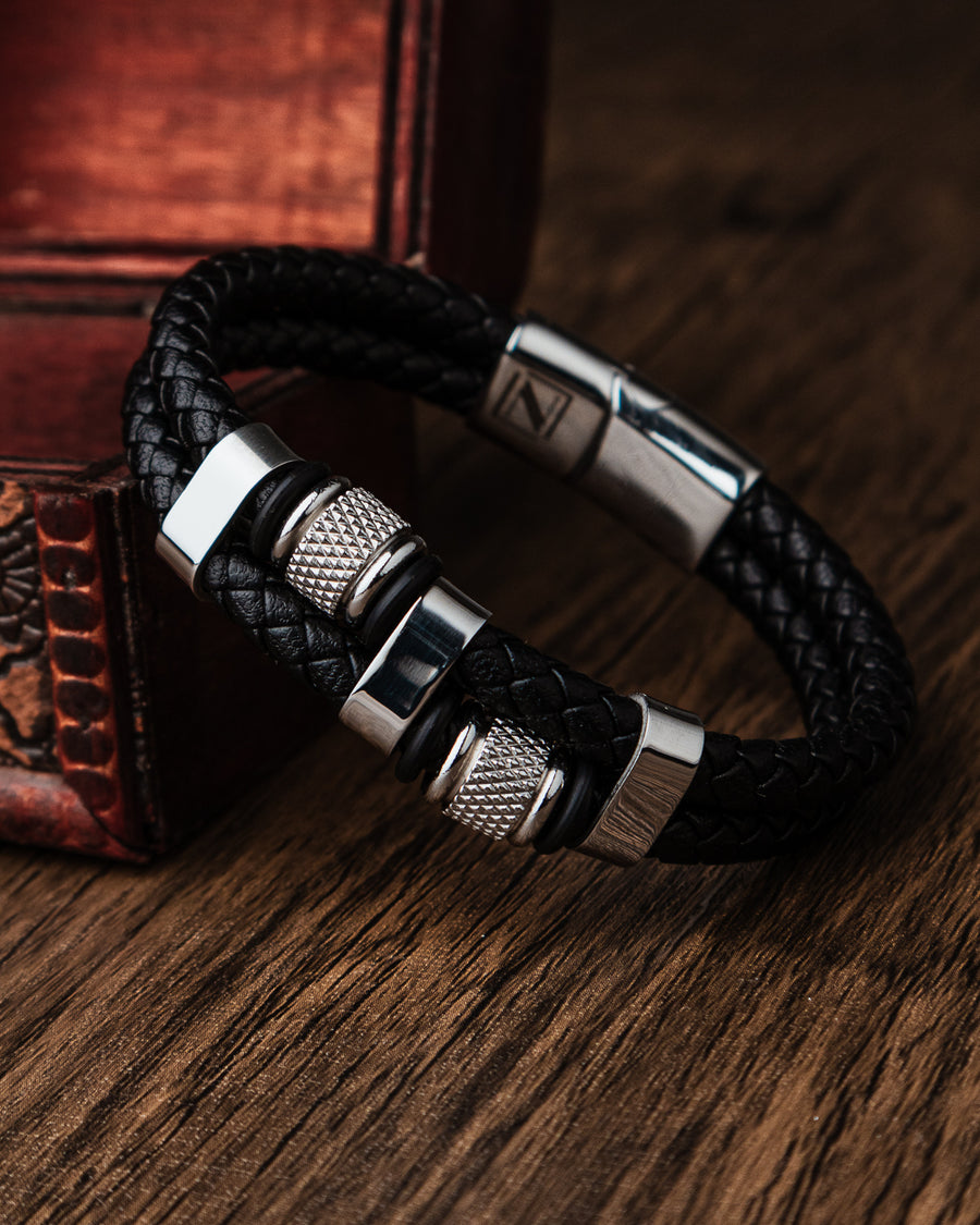PULSERAS CUERO HOMBRE (PHA)