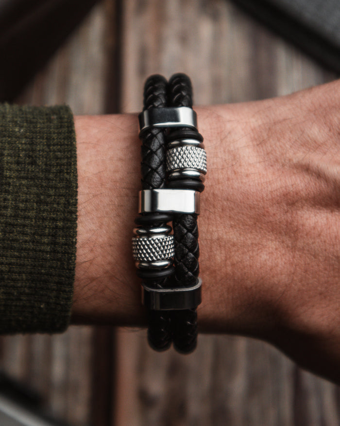 PULSERAS CUERO HOMBRE (PHA)