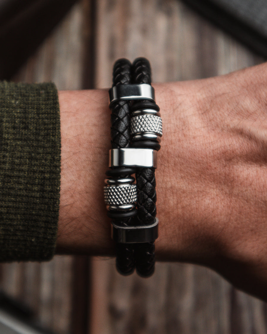 PULSERAS CUERO HOMBRE (PHA)