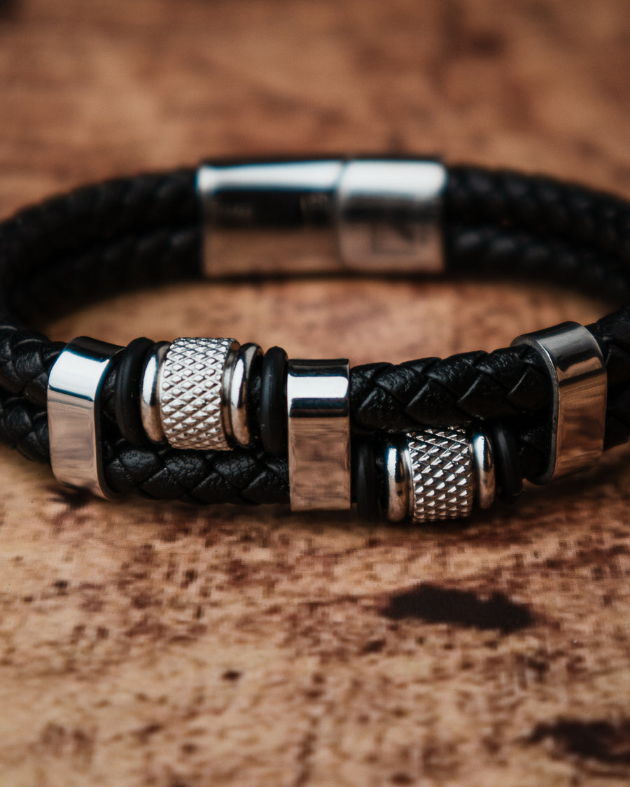 PULSERAS CUERO HOMBRE (PHA)