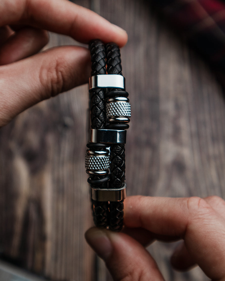PULSERAS CUERO HOMBRE (PHA)