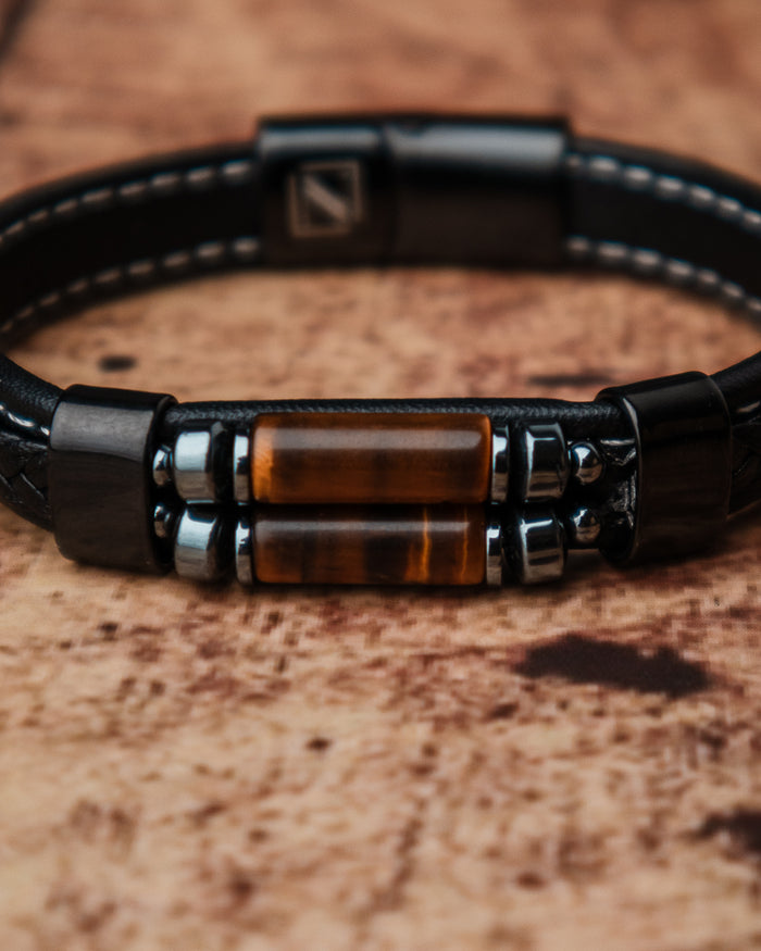 PULSERAS CUERO HOMBRE (PHA)