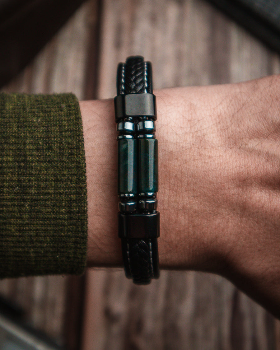 PULSERAS CUERO HOMBRE (PHA)