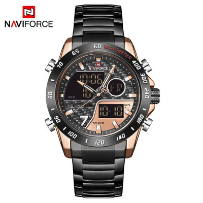 RELOJ HOMBRE NAVIFORCE BLACK - NOVARIS