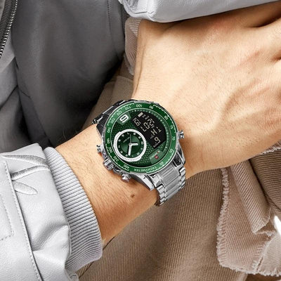 RELOJ HOMBRE VERDE NAVIFORCE - NOVARIS