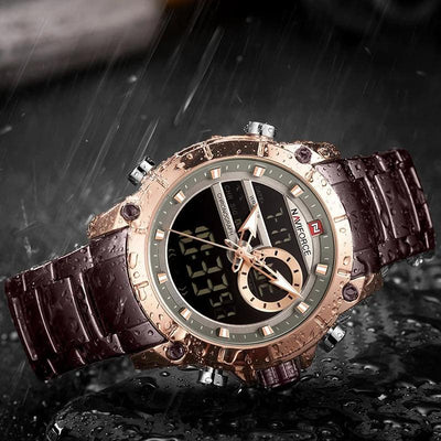 RELOJ HOMBRE MARRON NAVIFORCE - NOVARIS