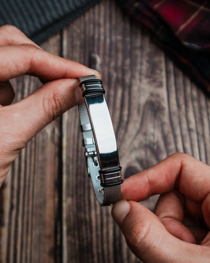 PULSERA HOMBRE ACERO (PHB)