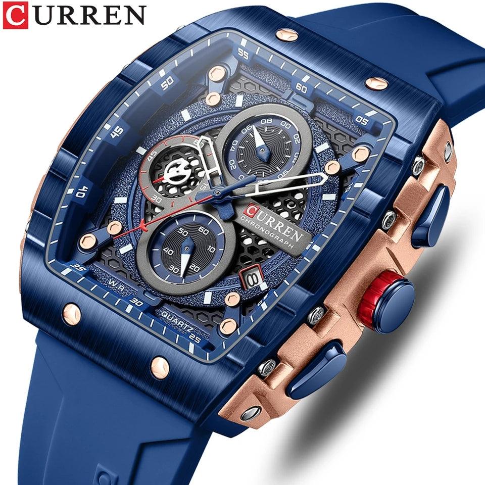 RELOJ HOMBRE AZUL CURREN - NOVARIS