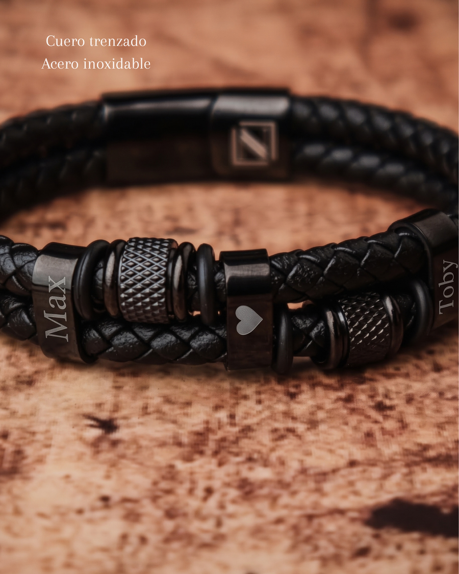 PULSERAS CUERO HOMBRE (PHA)