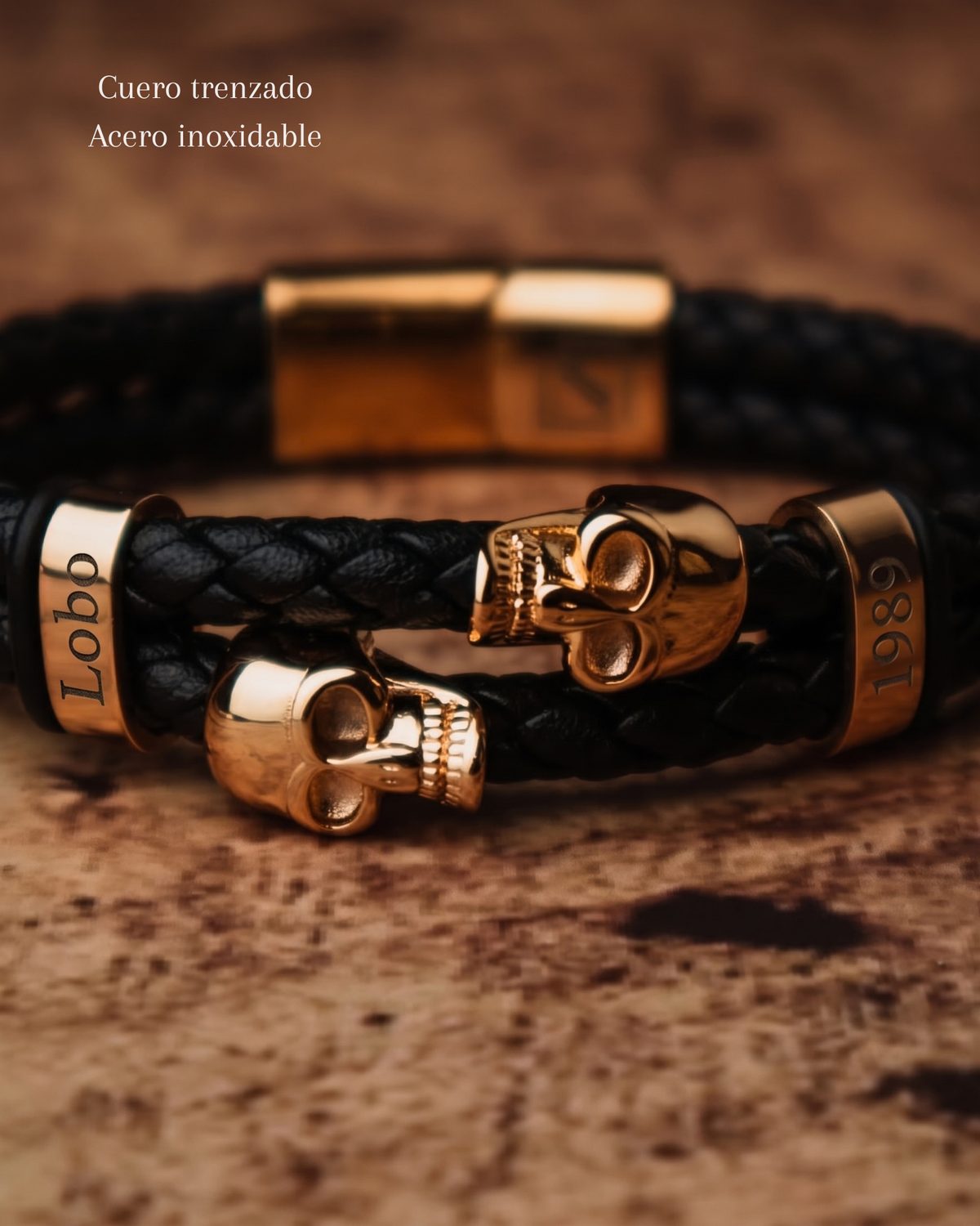 PULSERAS CUERO HOMBRE (PHA)