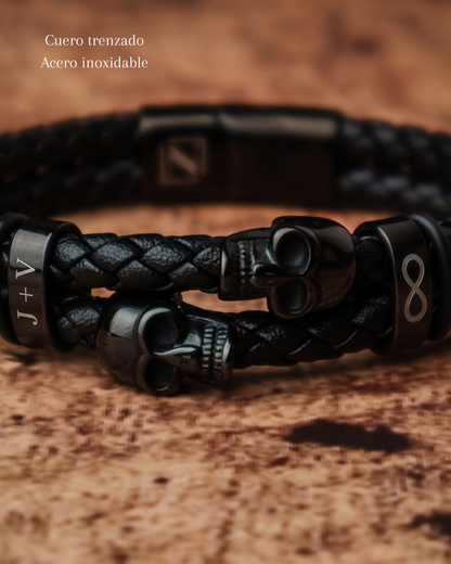 PULSERAS CUERO HOMBRE (PHA)