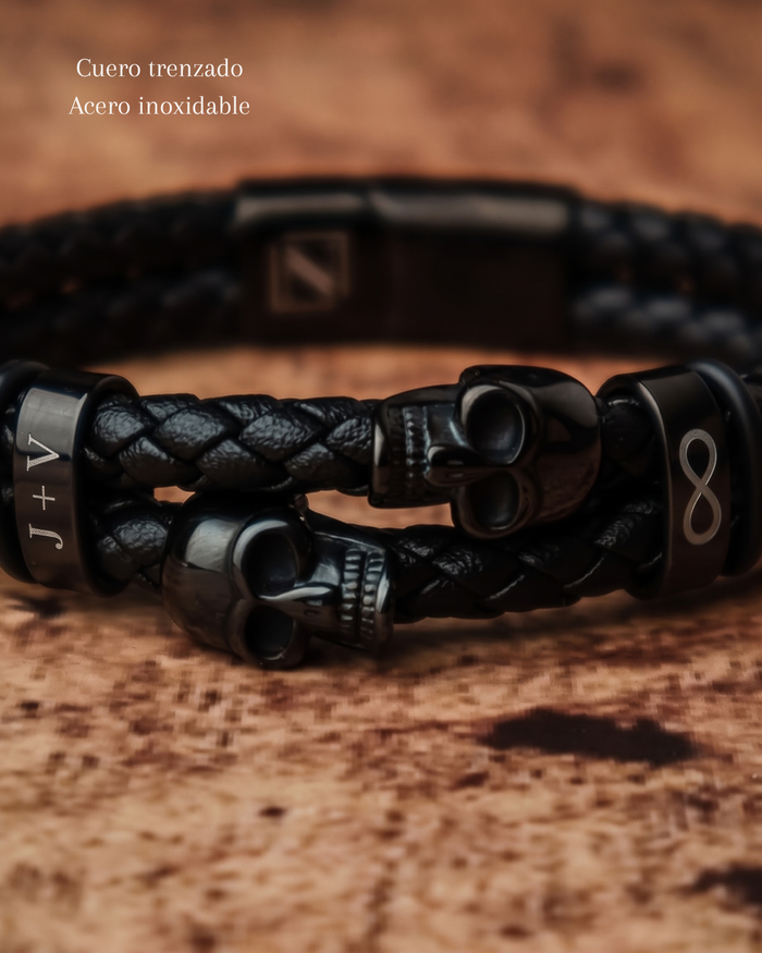 PULSERAS CUERO HOMBRE (PHA)