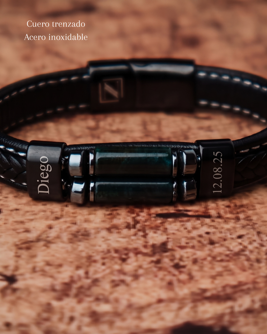 PULSERAS CUERO HOMBRE (PHA)