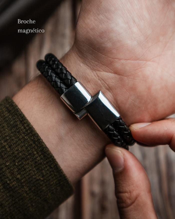 PULSERAS CUERO HOMBRE (PHA)
