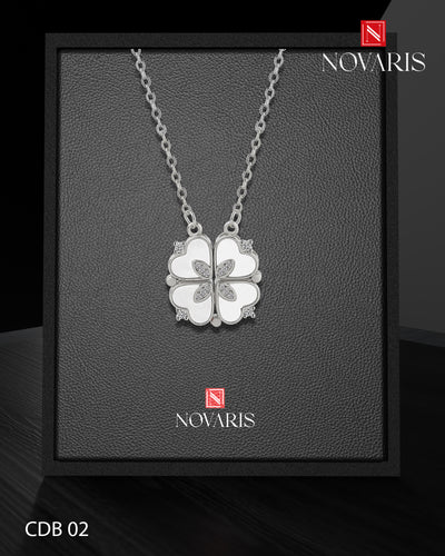 COLLAR MUJER IMANTADO CORAZONES (CDB)