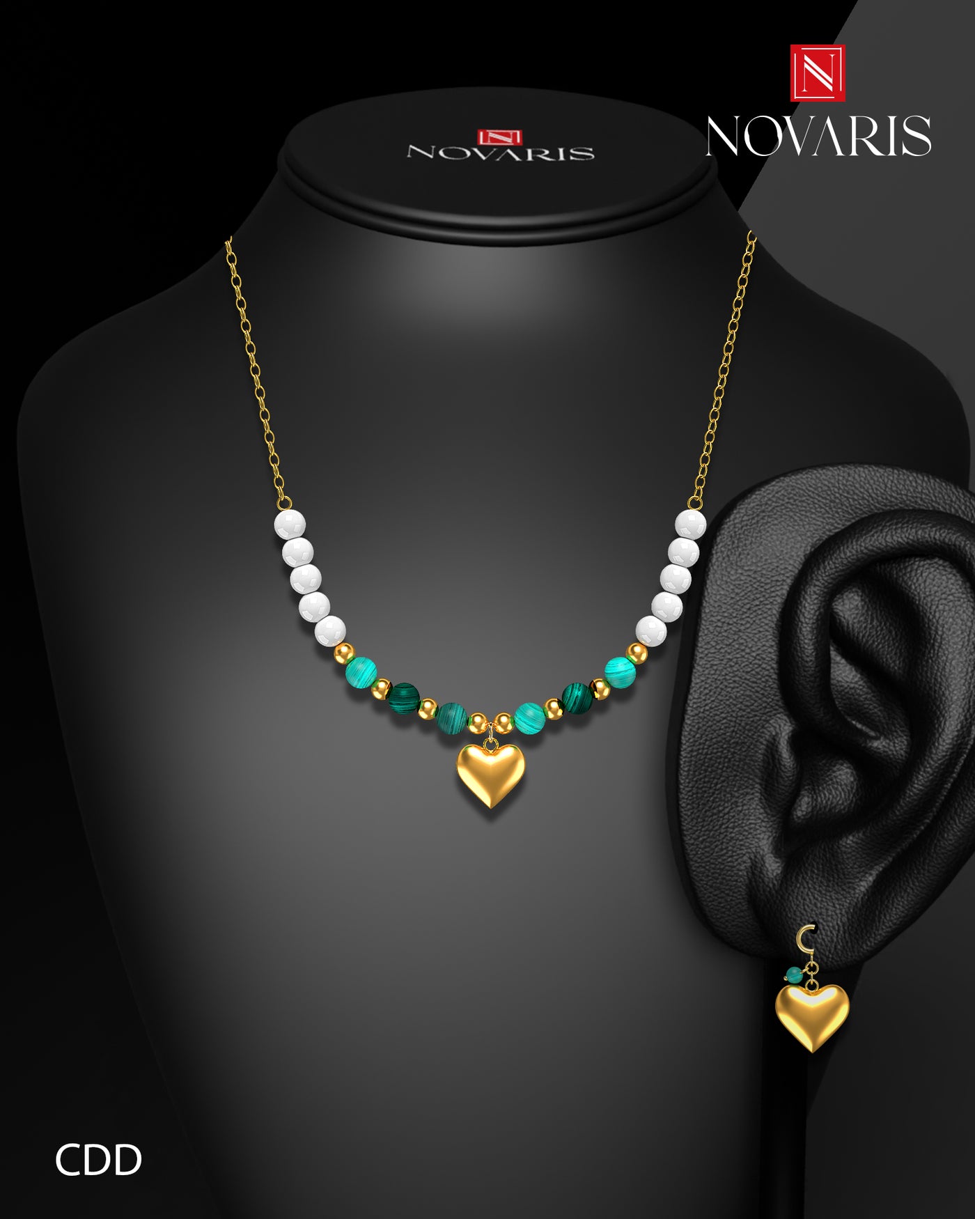 COLLAR MUJER CUENTA DE PERLAS (CDD)