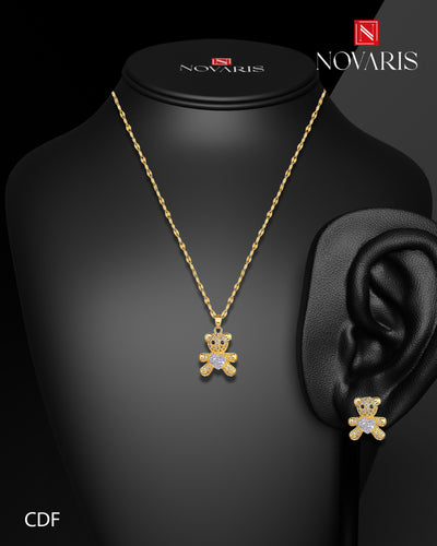 COLLAR MUJER OSO TEDDY (CDF)