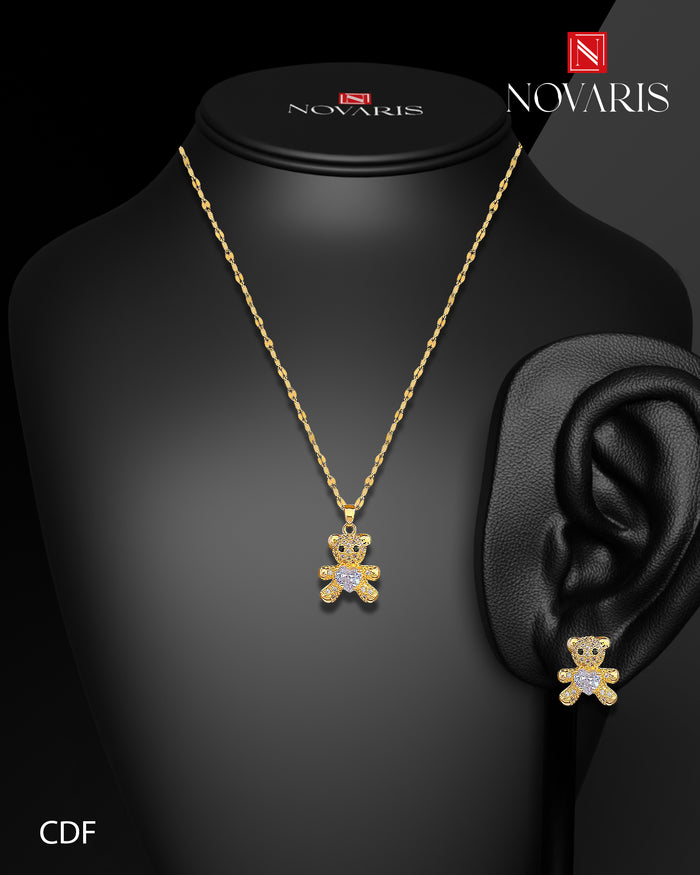 COLLAR MUJER OSO TEDDY (CDF)