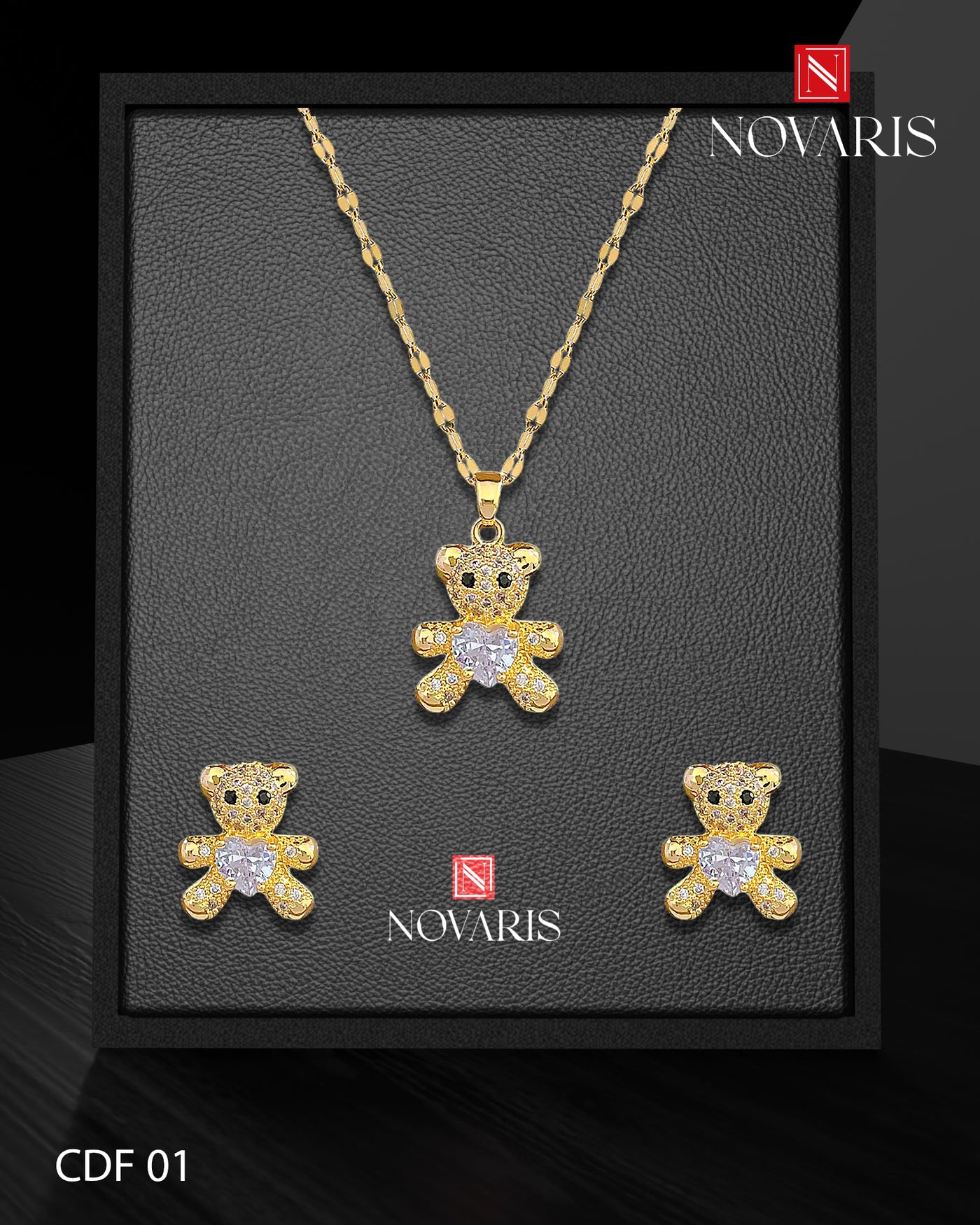 COLLAR MUJER OSO TEDDY (CDF)