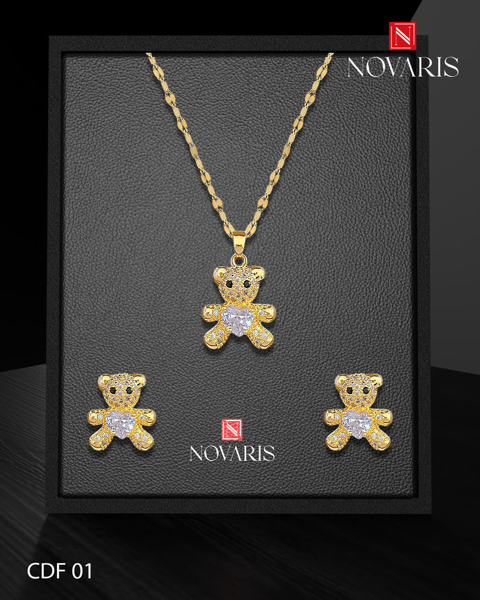 COLLAR MUJER OSO TEDDY (CDF)