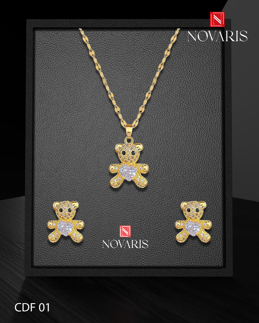 COLLAR MUJER OSO TEDDY (CDF)