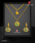 COLLAR MUJER ESTRELLA LUNAR (CDN)