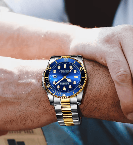 RELOJ HOMBRE AZUL/GOLD ROLEX - NOVARIS